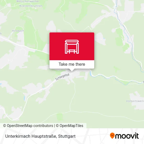Карта Unterkirnach Hauptstraße