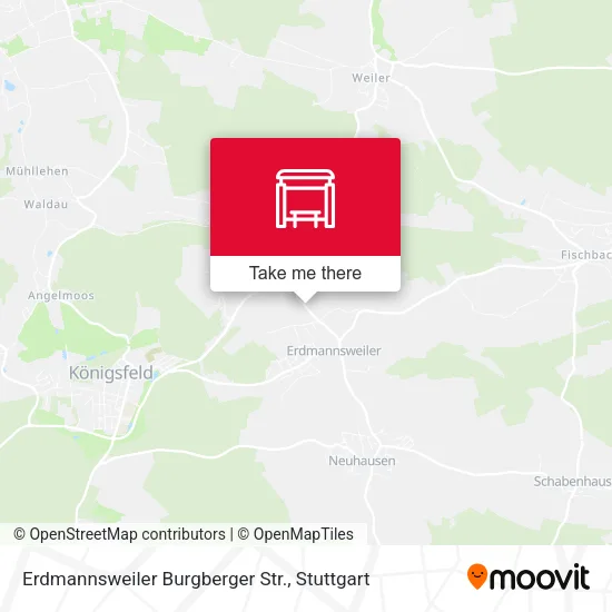 Карта Erdmannsweiler Burgberger Str.