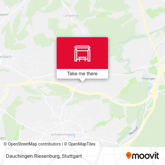 Карта Dauchingen Riesenburg