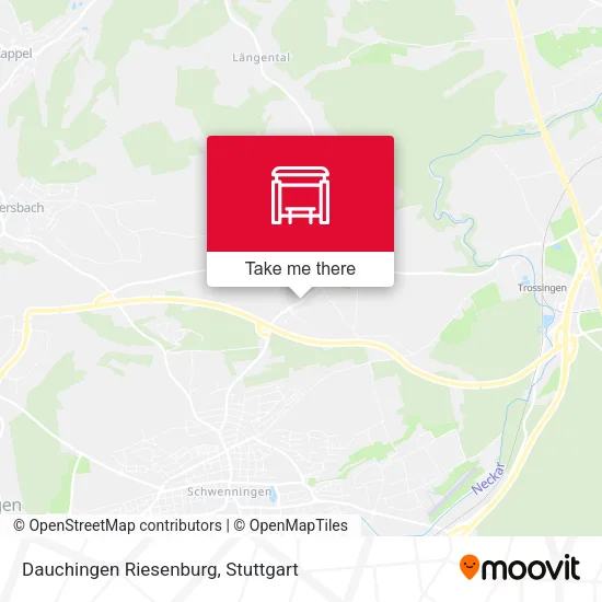 Карта Dauchingen Riesenburg
