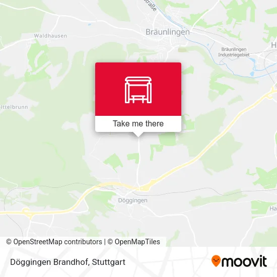 Карта Döggingen Brandhof