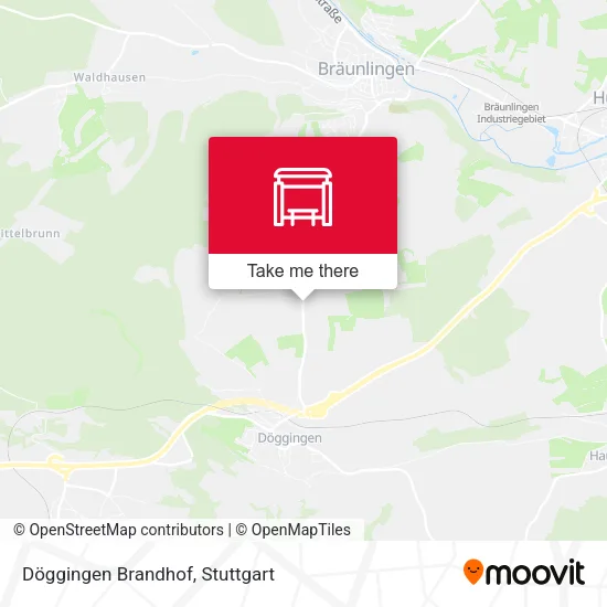 Карта Döggingen Brandhof