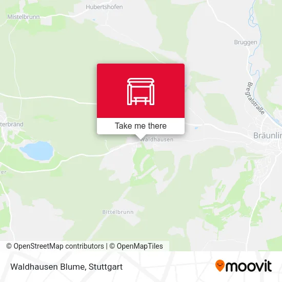 Карта Waldhausen Blume