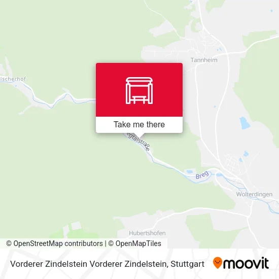 Карта Vorderer Zindelstein Vorderer Zindelstein