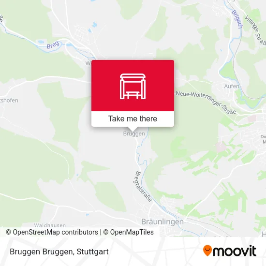 Карта Bruggen Bruggen