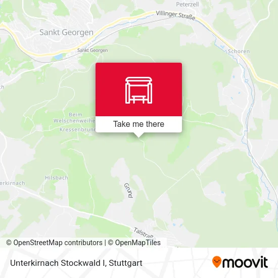 Карта Unterkirnach Stockwald I