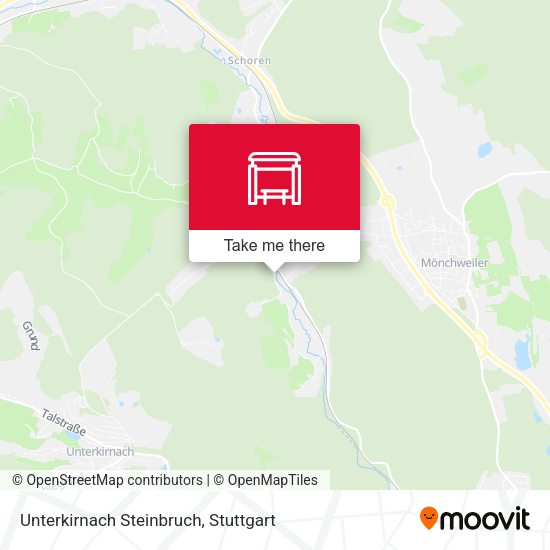 Карта Unterkirnach Steinbruch