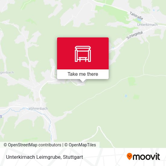 Карта Unterkirnach Leimgrube