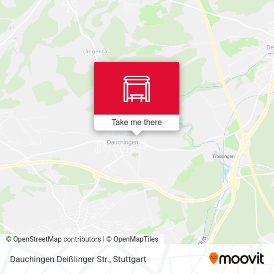 Карта Dauchingen Deißlinger Str.