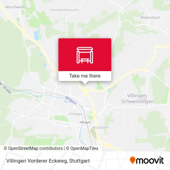 Карта Villingen Vorderer Eckweg