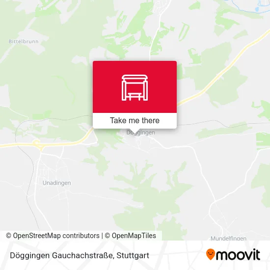 Карта Döggingen Gauchachstraße