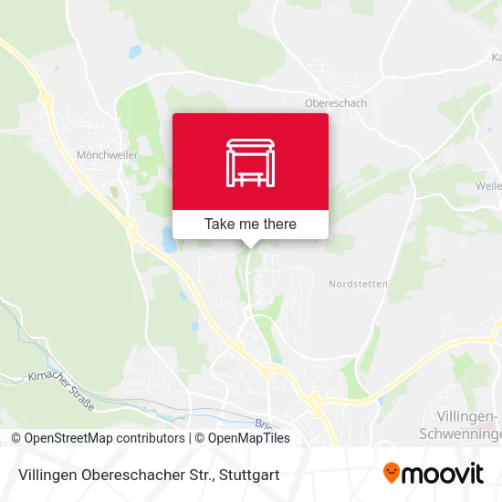 Карта Villingen Obereschacher Str.