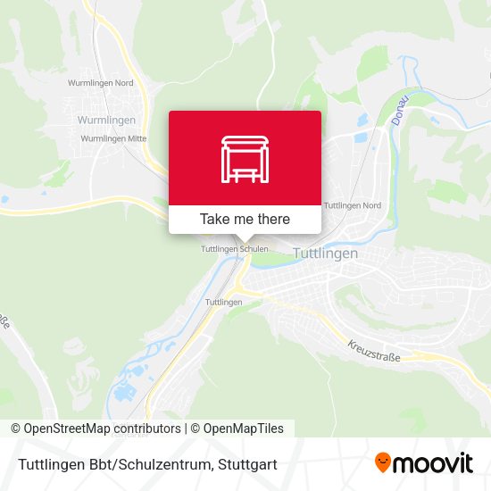Карта Tuttlingen Bbt/Schulzentrum