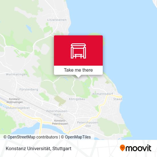 Карта Konstanz Universität