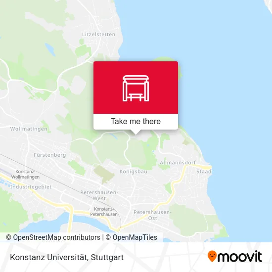 Карта Konstanz Universität