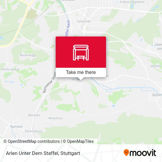 Карта Arlen Unter Dem Staffel