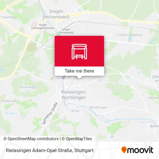 Карта Rielasingen Adam-Opel-Straße