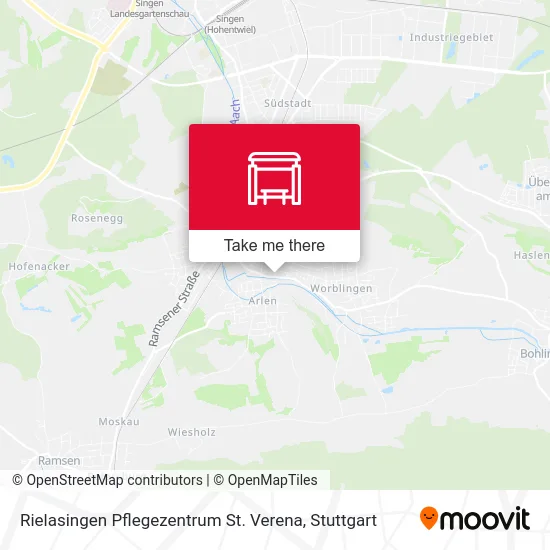 Rielasingen Pflegezentrum St. Verena map
