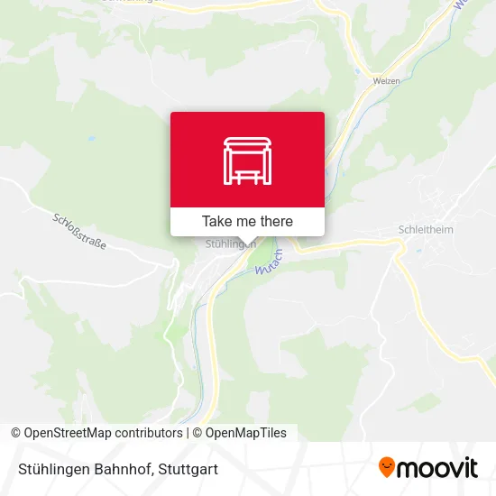 Карта Stühlingen Bahnhof