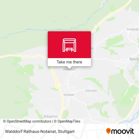 Карта Walddorf Rathaus-Notariat