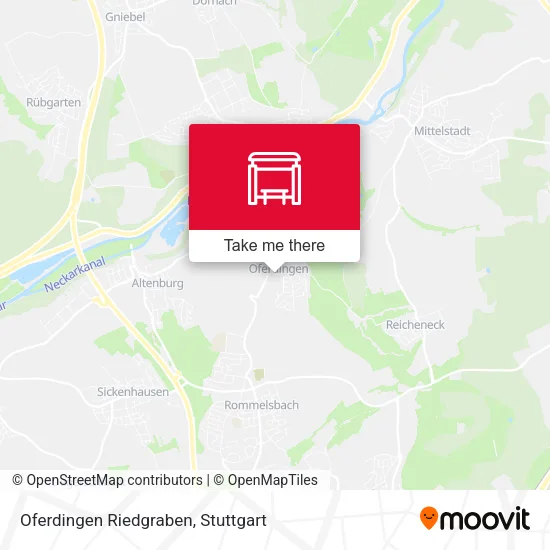 Карта Oferdingen Riedgraben