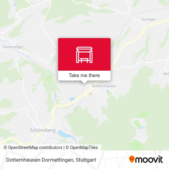Карта Dotternhausen Dormettingen