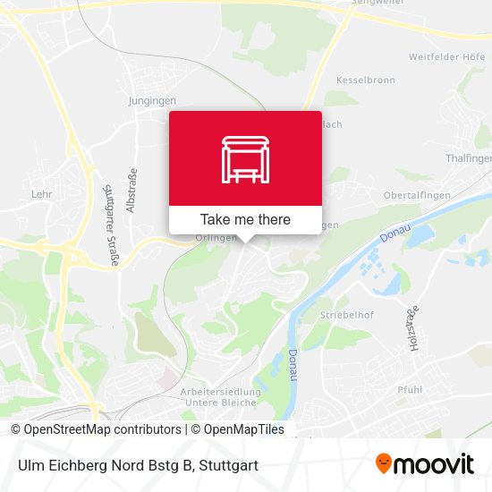Карта Ulm Eichberg Nord Bstg B