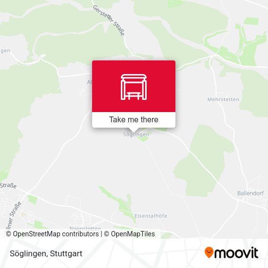 Карта Söglingen