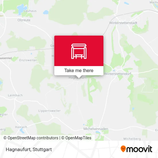 Карта Hagnaufurt