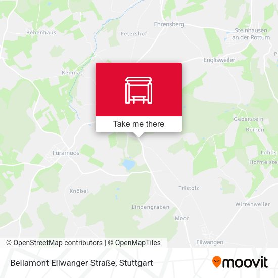 Карта Bellamont Ellwanger Straße