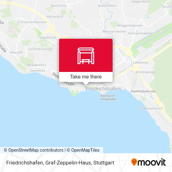 Карта Friedrichshafen, Graf-Zeppelin-Haus