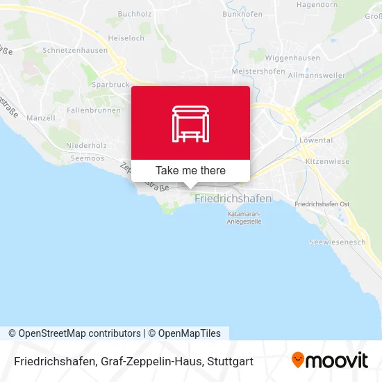 Карта Friedrichshafen, Graf-Zeppelin-Haus