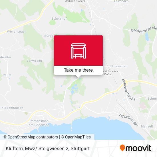 Карта Kluftern, Mwz/ Steigwiesen 2