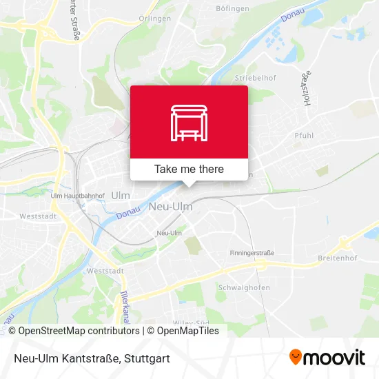 Карта Neu-Ulm Kantstraße