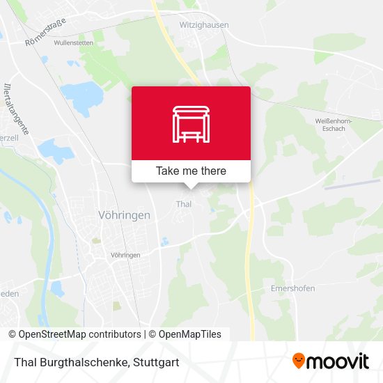 Карта Thal Burgthalschenke