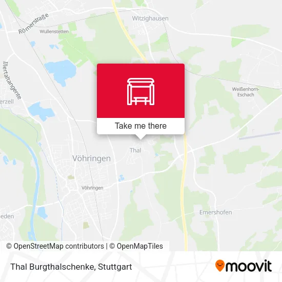 Карта Thal Burgthalschenke