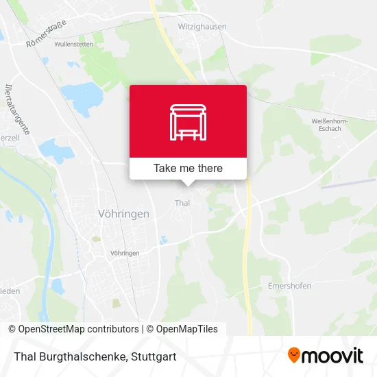 Карта Thal Burgthalschenke