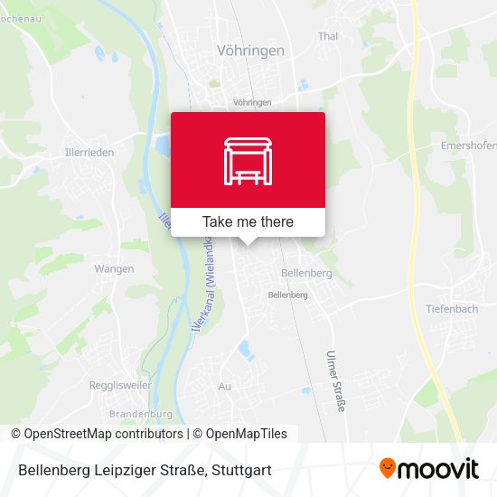 Карта Bellenberg Leipziger Straße