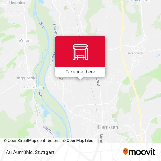 Карта Au Aumühle
