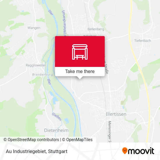 Карта Au Industriegebiet