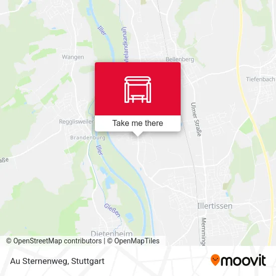 Карта Au Sternenweg