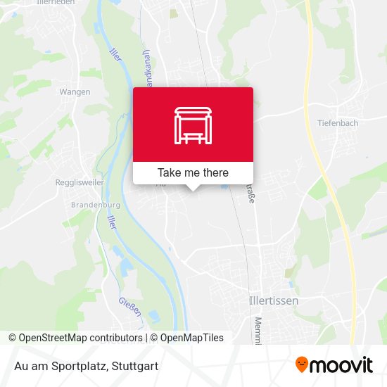 Карта Au am Sportplatz
