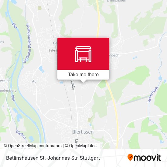 Карта Betlinshausen St.-Johannes-Str