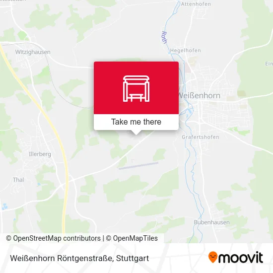 Карта Weißenhorn Röntgenstraße
