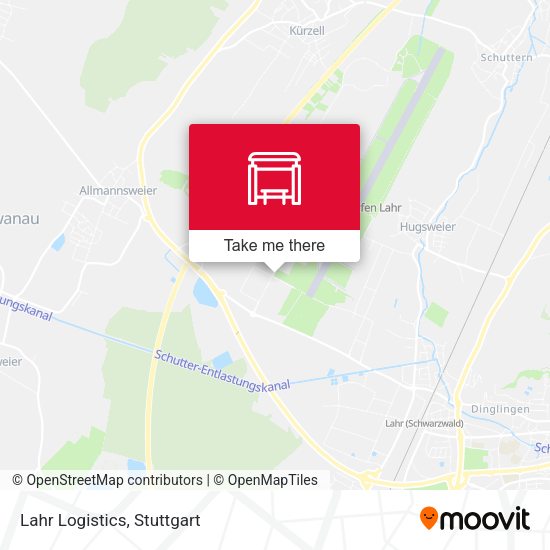 Карта Lahr Logistics
