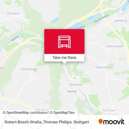 Карта Robert-Bosch-Straße, Thomas Phillips