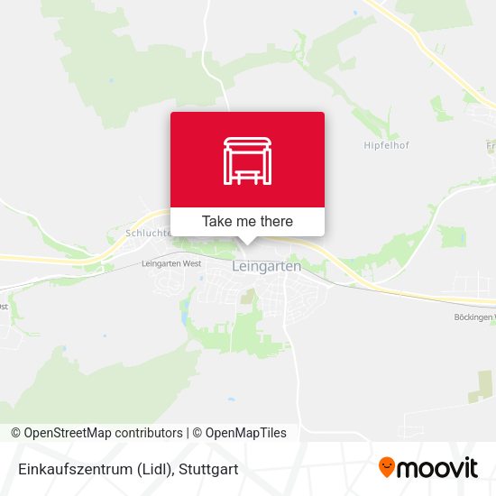 Карта Einkaufszentrum (Lidl)