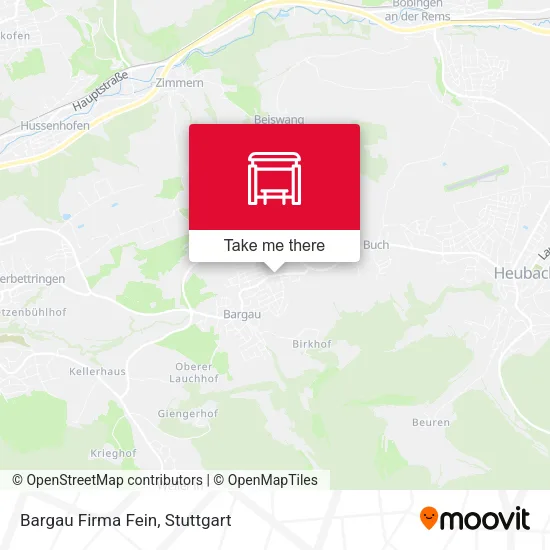 Карта Bargau Firma Fein