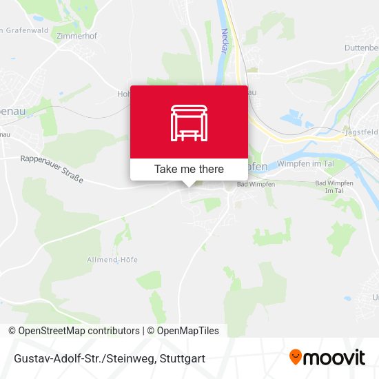Карта Gustav-Adolf-Str./Steinweg