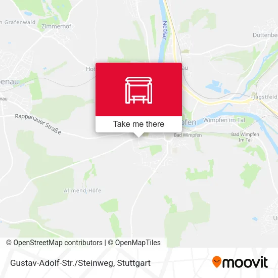 Карта Gustav-Adolf-Str./Steinweg
